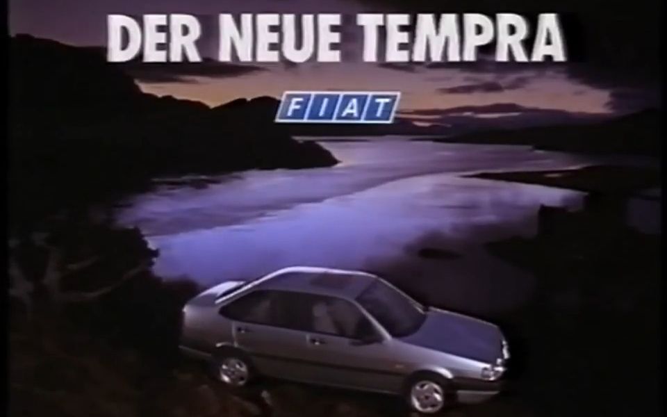 【德国广告】1991年德国菲亚特Tempra汽车广告