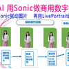 AI 用Sonic做商用数字人