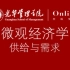 【北京大学】微观经济学之供给与需求（11课全）