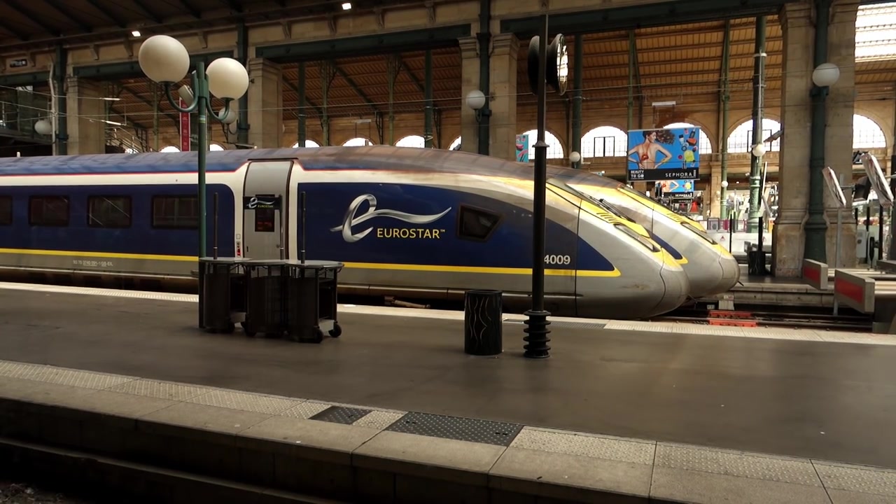 【英国高铁】eurostar 欧洲之星e300 e320 高速1号