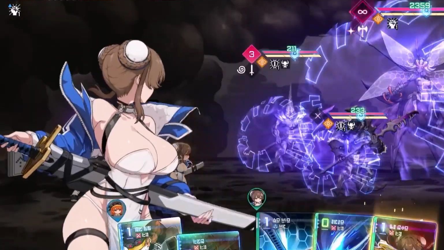 二次元卡牌游戏《卡厄思梦境Chaos Zero Nightmare》Yuki预告