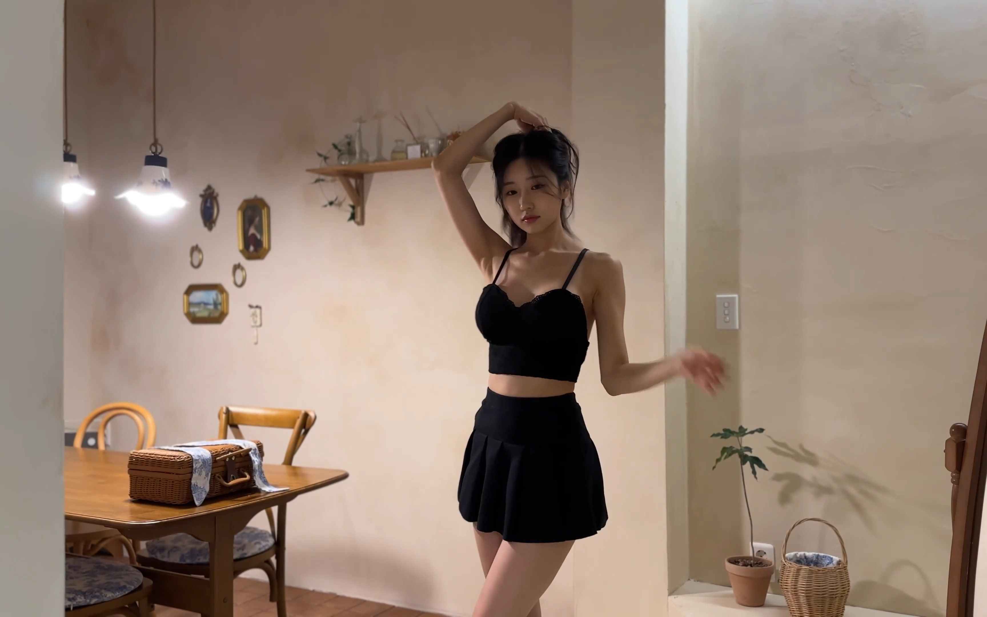 Miss seoa's cozy at-home outfit