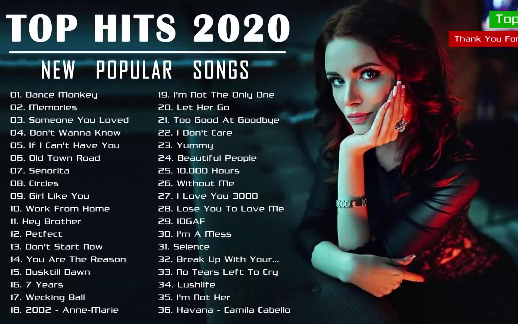 Tijdig Herkenning Pasen Top Hits 2020 🎼 Best Pop Songs Playlist 2020 🎼 Top 40 English Popular  Songs 20-哔哩哔哩