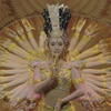 大型情景音画剧《千手千眼》的表演者主要是中国残疾人艺术团的成员。由听障舞者和视障乐手歌手通过音乐、舞蹈、多媒体等形式共同演绎“妙善救父”的民间故事