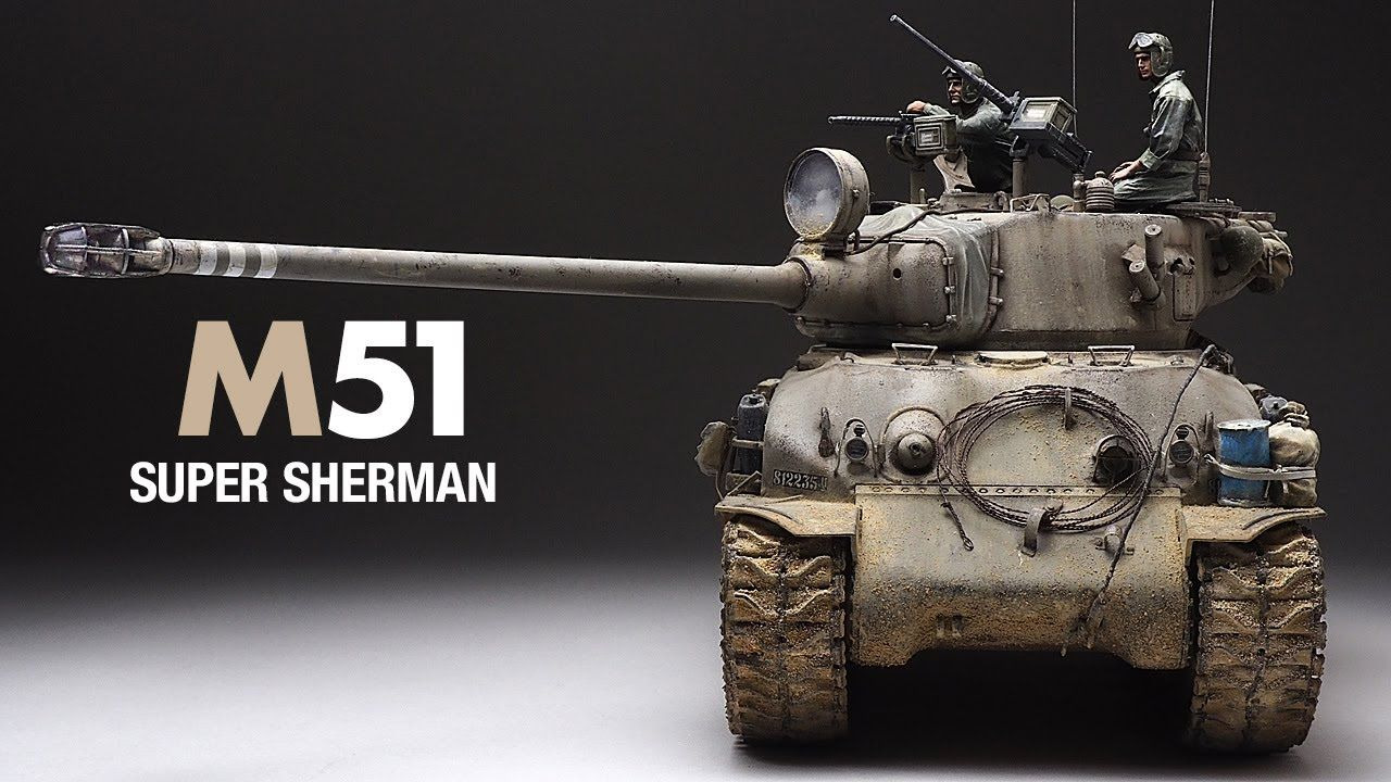 田宫 1/35 以色劣 M51 超级谢尔曼_part.2 by Scale Model Club 2