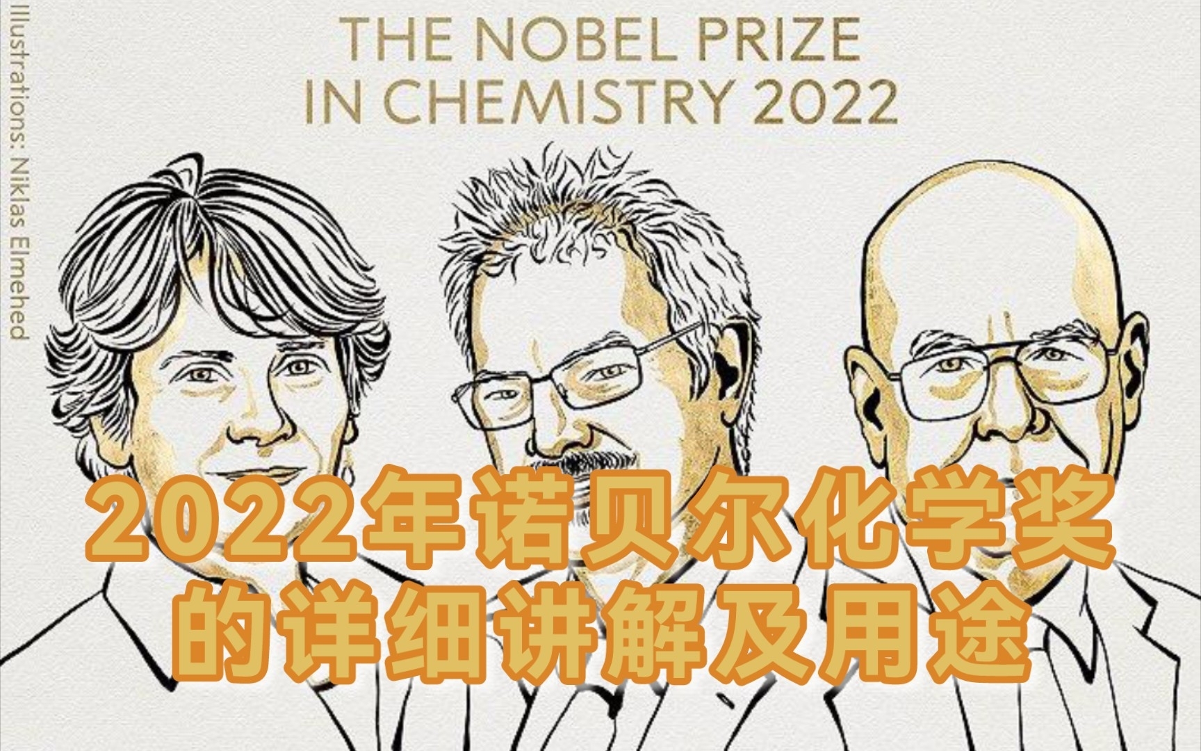 【2022诺贝尔化学奖】2022年诺贝尔化学奖的详细讲解及用途 哔哩哔哩 Bilibili