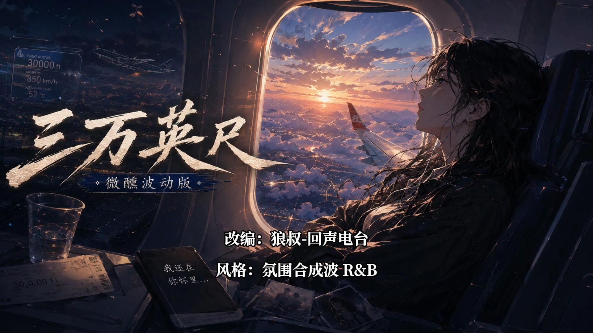 [AI翻唱]《三万英尺》微醺波动版
