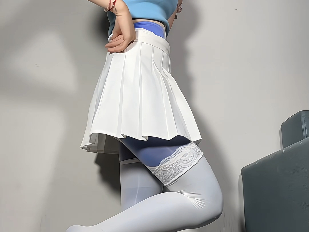 Summer White and Blue Pairing