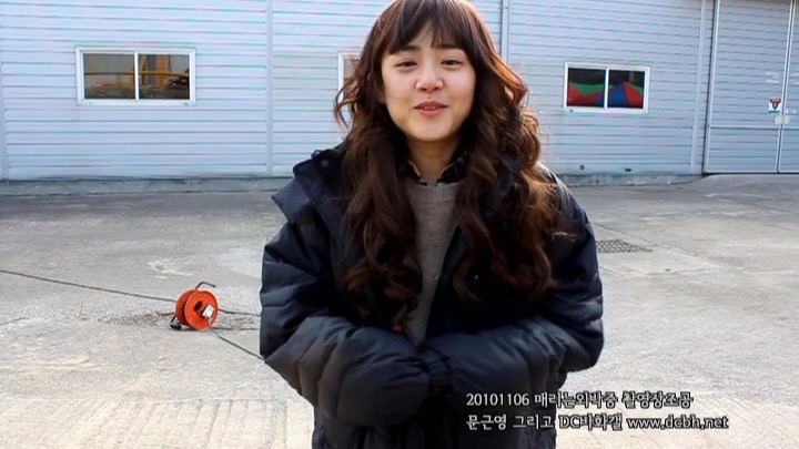 20101206玛丽外宿中拍摄期间的风剧DC探班