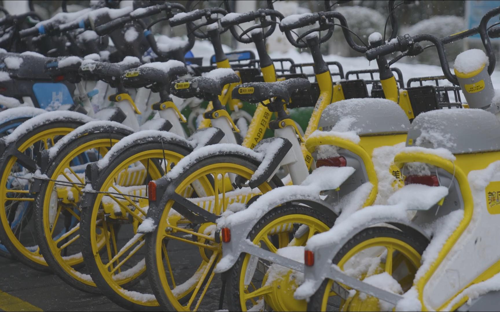 【空镜素材】共享单车