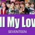 【SEVENTEEN】All My Love 成员歌词分配（中韩双字幕）