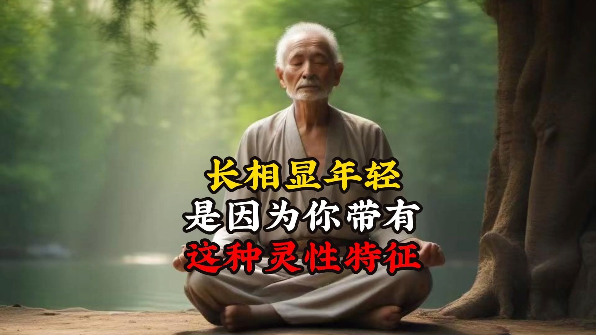 长相比同龄人显年轻的女人，都拥有这种罕见的「灵性特征」!(这就是为什么你不显老)