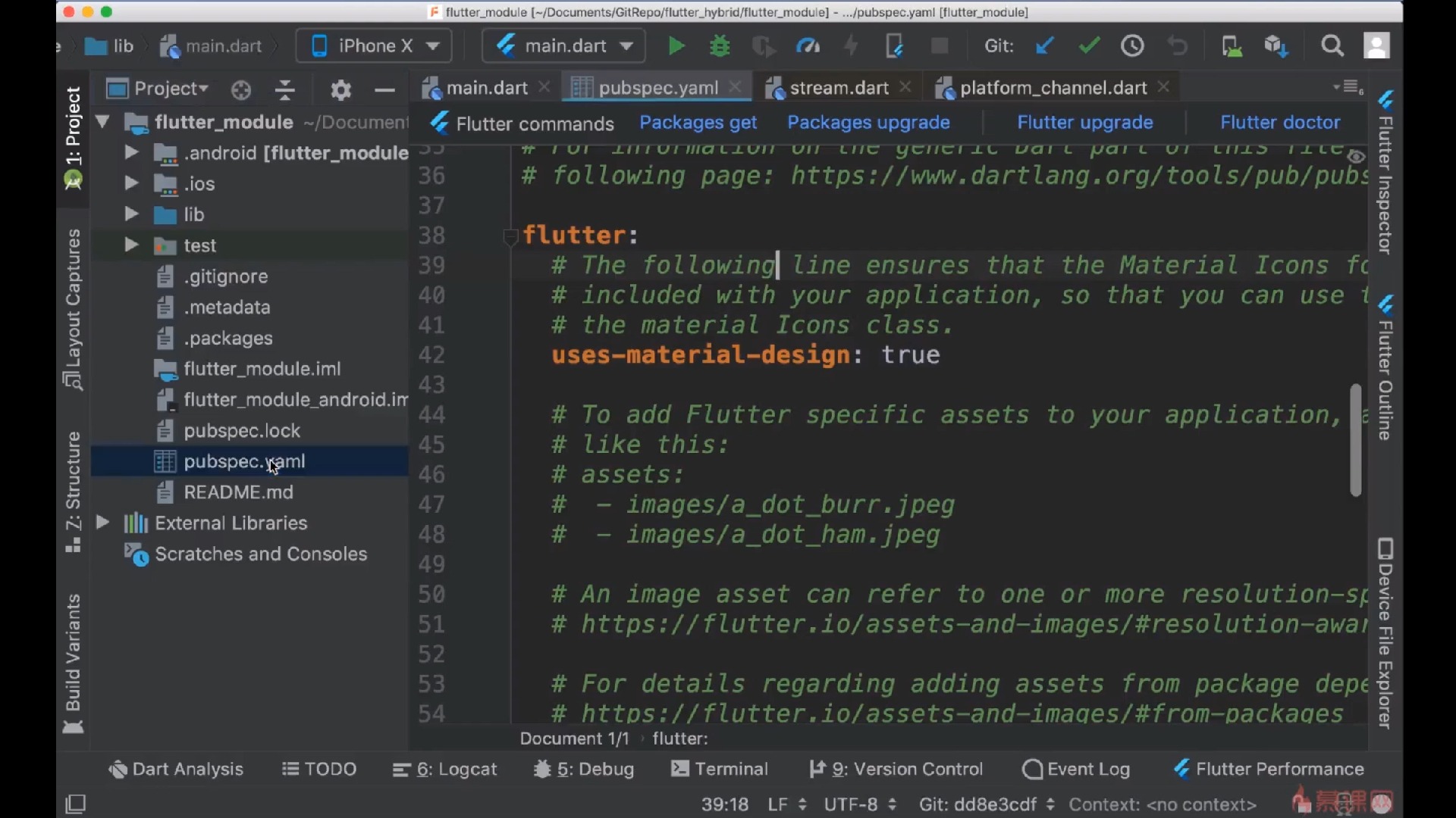 10-5 Flutter iOS混合开发实战-集成与调用【iOS技术与Flutter融合】_