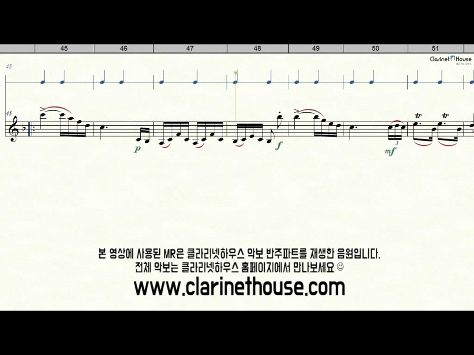 单簧管波尔卡（钢琴伴奏）BPM 120