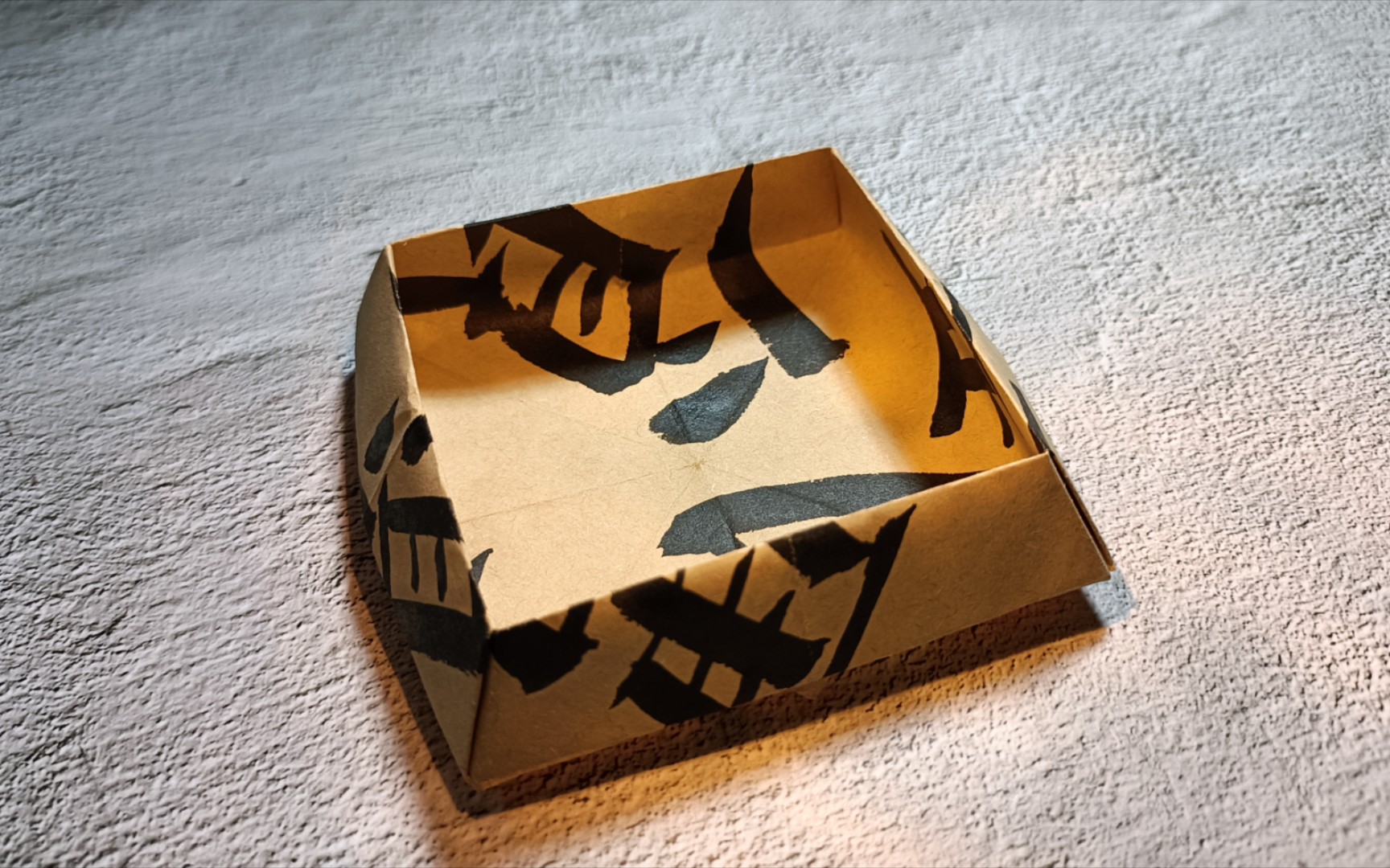 【折纸】3分钟折个好看又实用的收纳盒