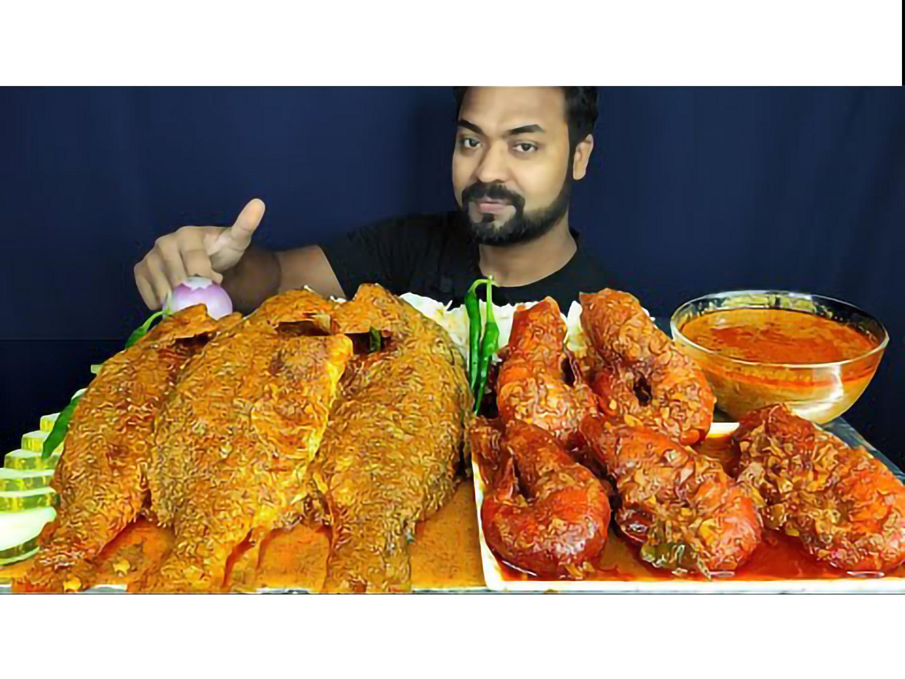 印度大虾一个3两，肉很紧！