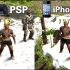 iPhone 4S吊打PSP？《怪物猎人2G》PSP vs iOS画面对比！！！
