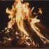 营地篝火～柴火噼噼啪啪的燃烧声