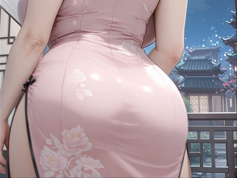 【旗袍熟女】粉色妈妈