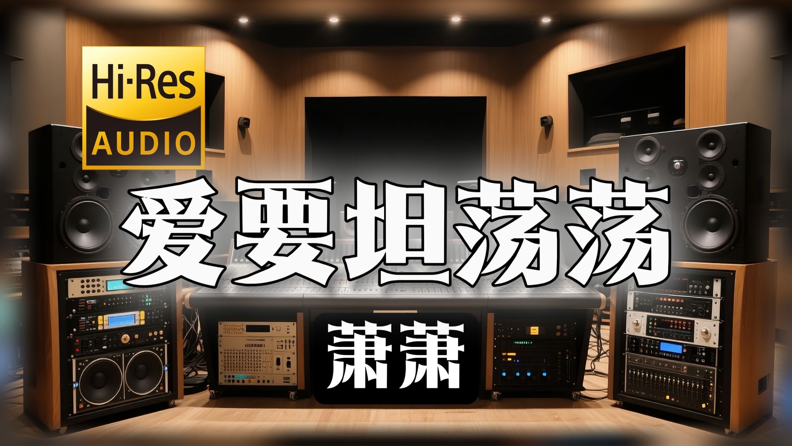 【𝐇𝐢-𝐑𝐞𝐬无损音质】｜《爱要坦荡荡》- 萧萧 -‘爱要坦荡荡 不要装模作样到天长’