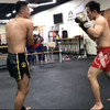 踢拳打靶