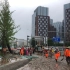 北京门头沟市中心大暴雨受灾情况，目前大批工作人员已经开始工作