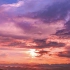 【4K素材】自然天空实拍紫红色火烧云壮丽风景延时