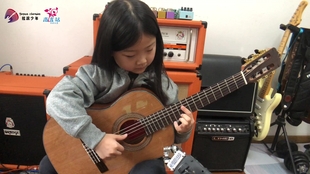 吉他古典曲孩子曲谱_杨雪霏的古典吉他曲谱(4)