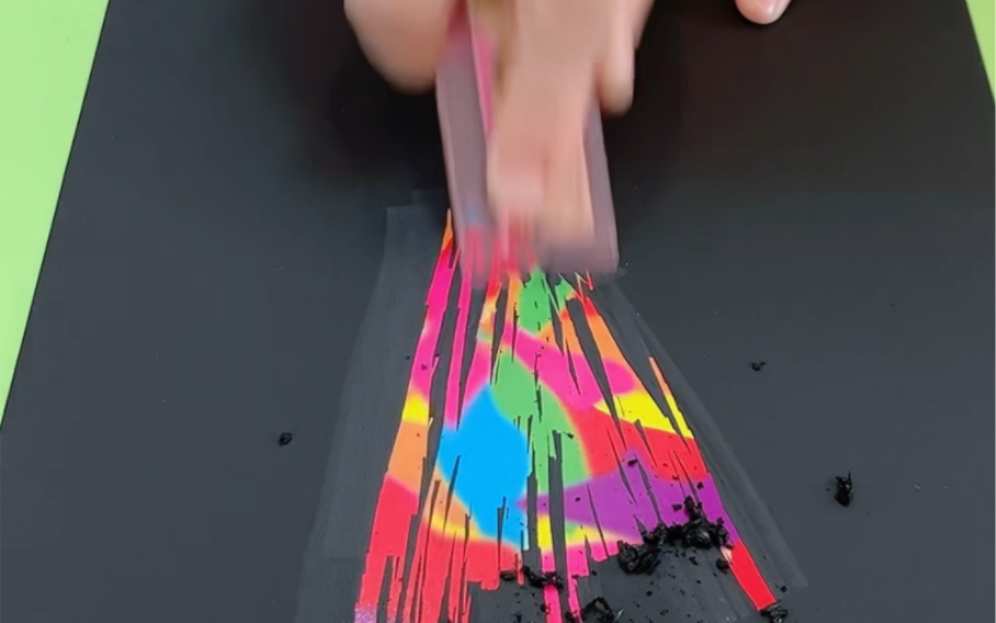 儿童刮刮画