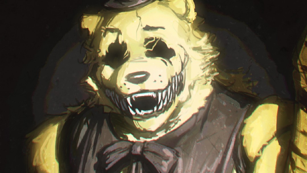 画腐败金熊（Corrupt Golden Freddy