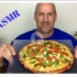 【ASMR Binaura Eat 大叔轻声细语 】西兰花脆蔬菜pizza