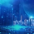 科技未来感城市背景视频