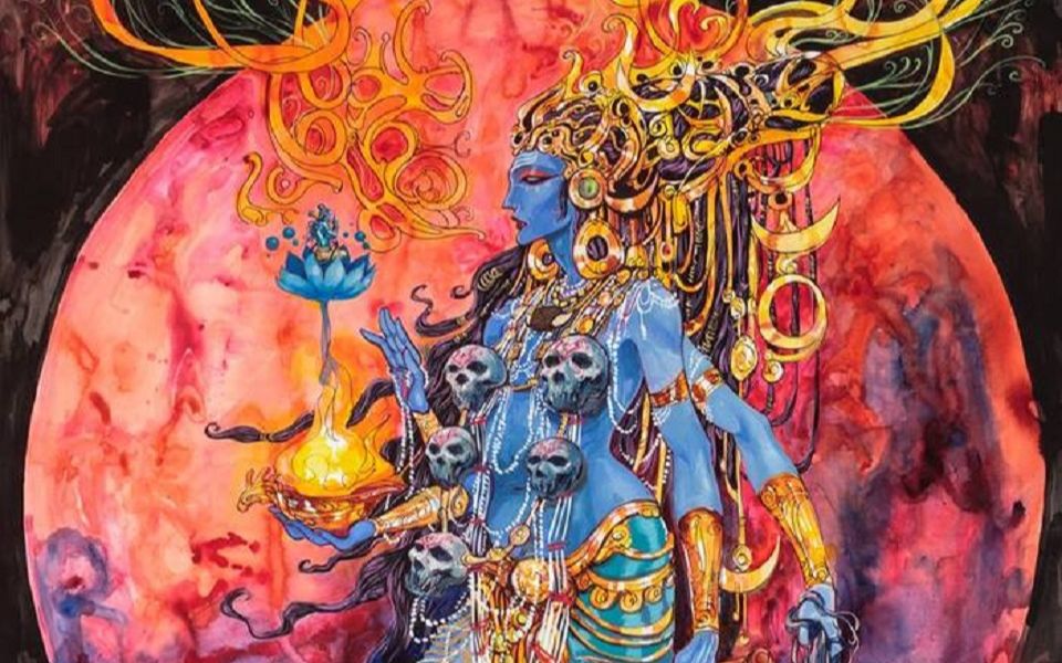 印度神话一季第五期湿婆的阴性力量宇宙之母萨克蒂女神