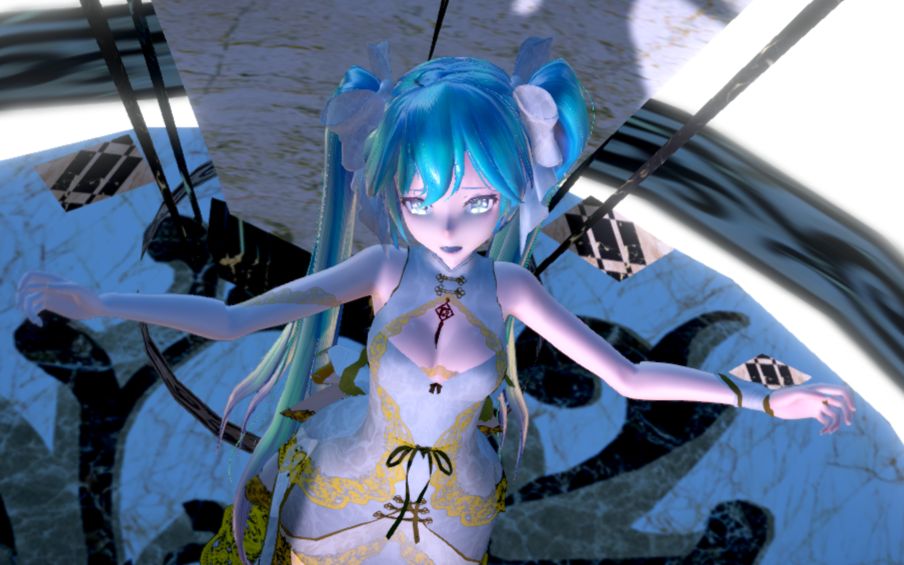 [唯美系mmd]青鸾式旗袍miku soleil 新渲染测试
