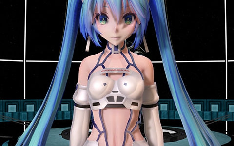 【mmd】初音 少女未遂