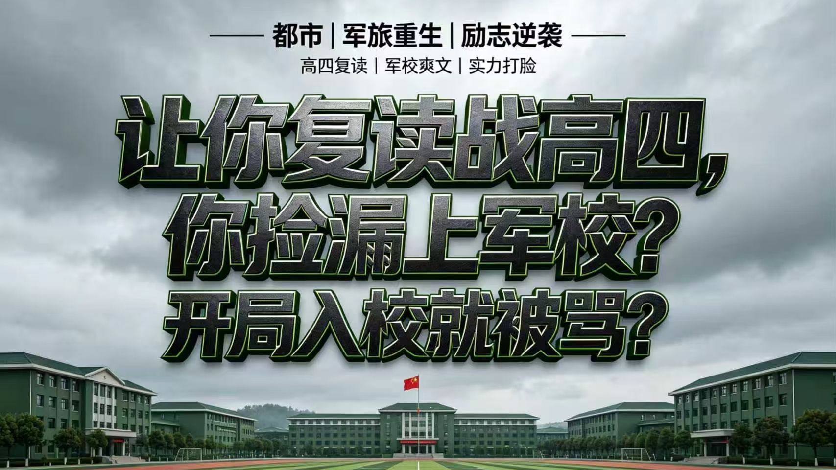 【燃爆青春 重生热血】有声小说：让你复读战高四，你捡漏上军校？开局入校就被骂？（大结局）