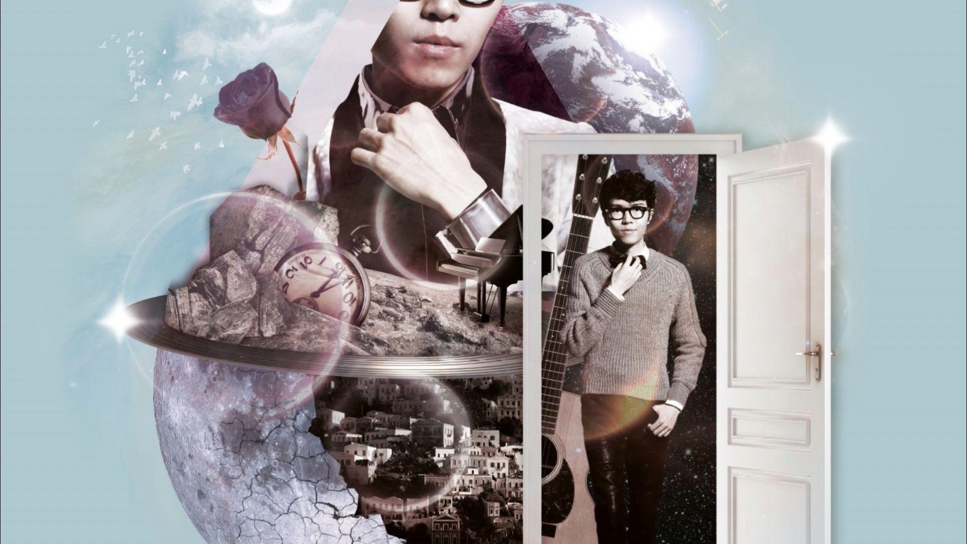 【高质量伴奏】方大同 - 红豆 带和声伴奏