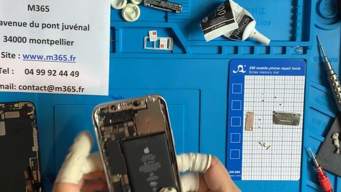法国蒙彼利埃手机维修十年老店-iphone12开机键不能用.简单教程