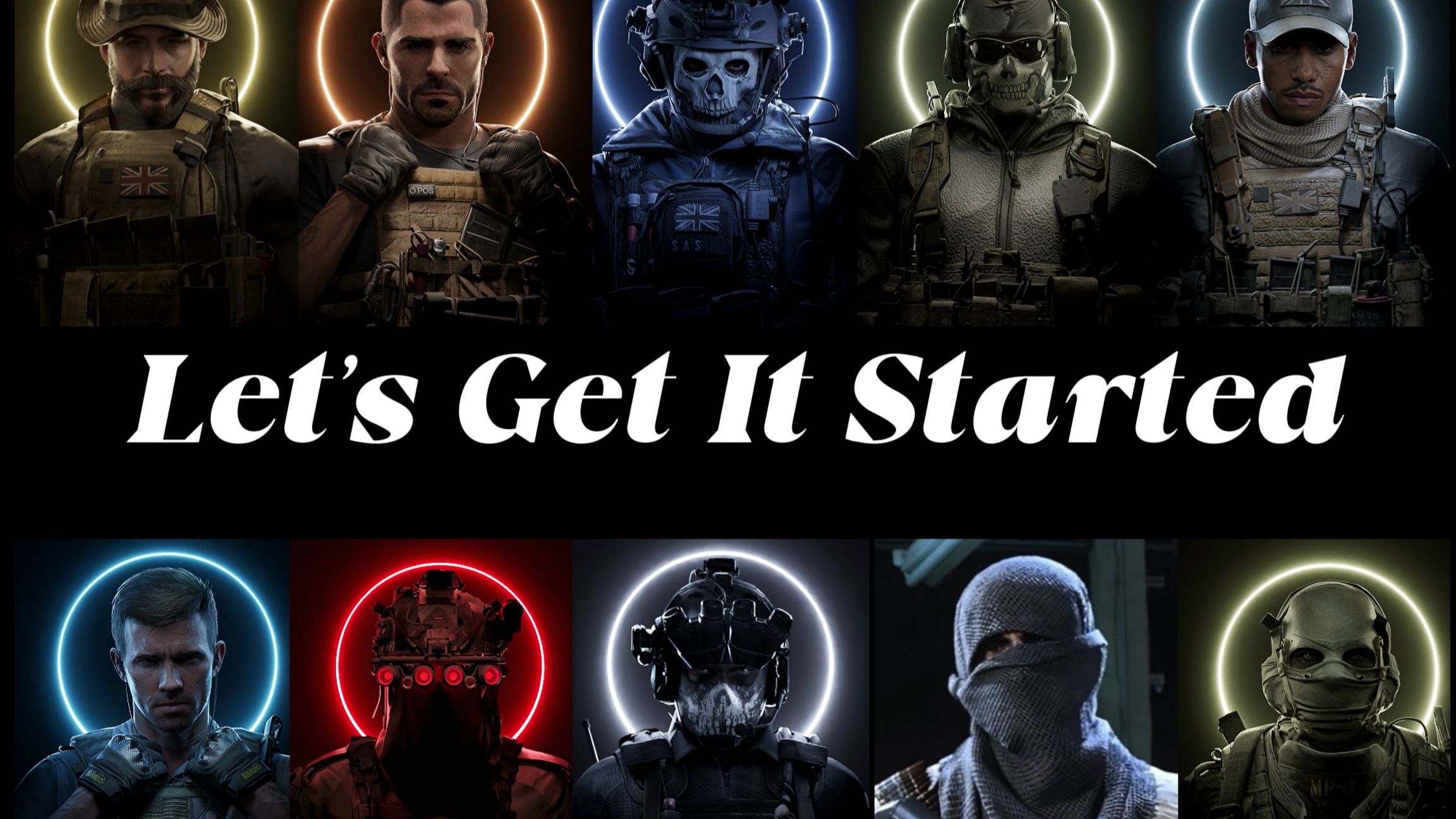 COD群像/10人翻唱 Let's Get It Started!