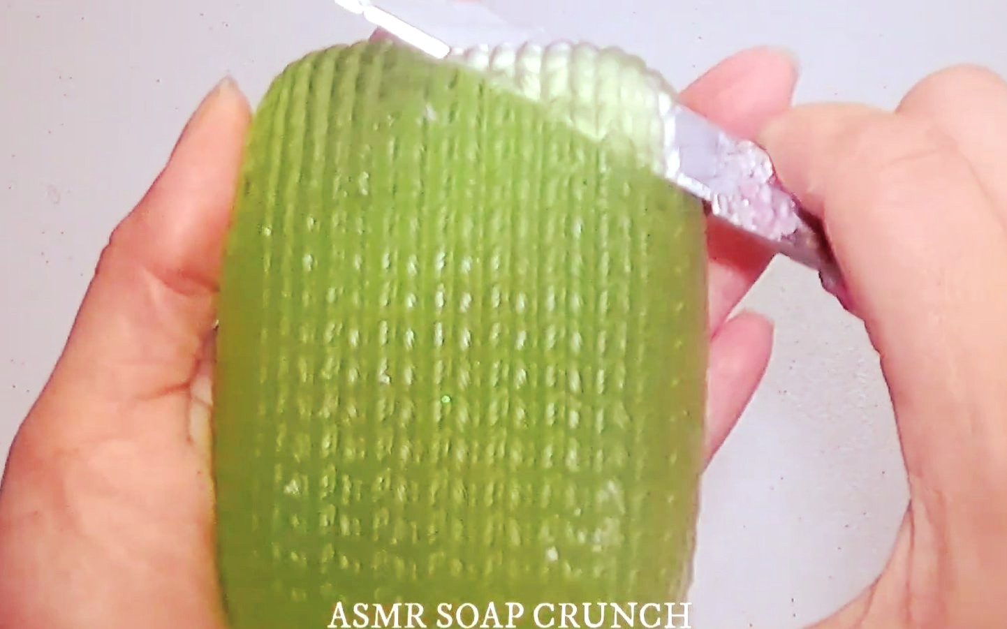 【CRUNCH刮软皂】彩色方块软皂💚||透明顺滑软皂（带指套）