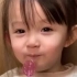 日本3岁小女孩学发音，可爱音萌哭众人，又想骗我生女儿