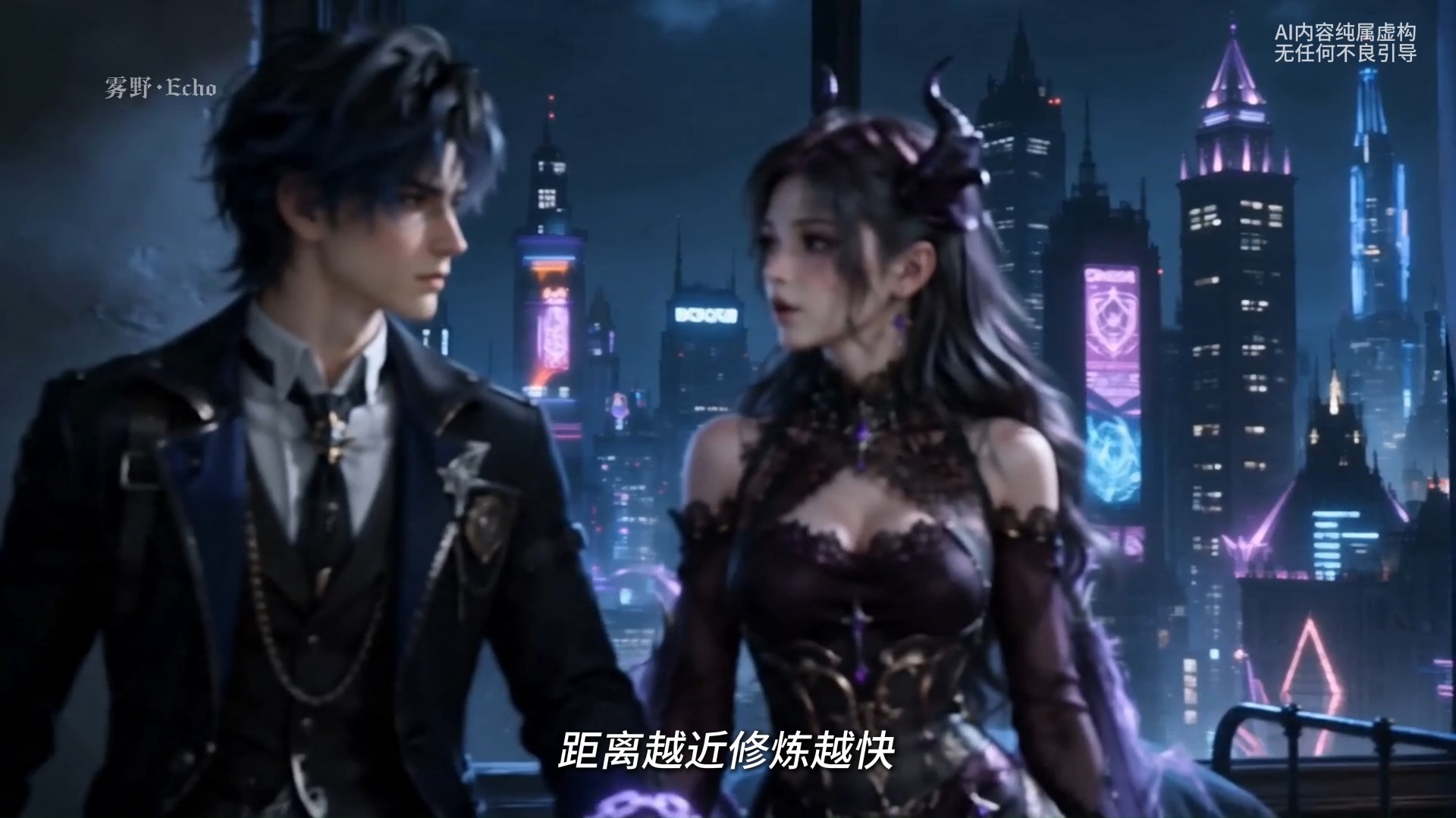 第二集/开始美美的修炼 #ai创作浪潮计划 #ai动画 #二次元