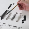 （首都师大国画慕课）水墨画基础技法+简易水墨画教学