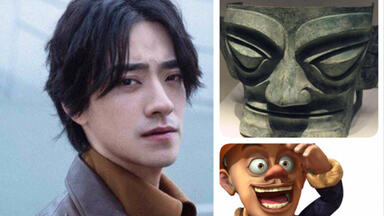 【公开处刑】央视妆容PK芒果Tony之【<em class="keyword">郑云龙</em>】<em class="keyword">三星堆</em>？长发光头强？【声入人心】cut