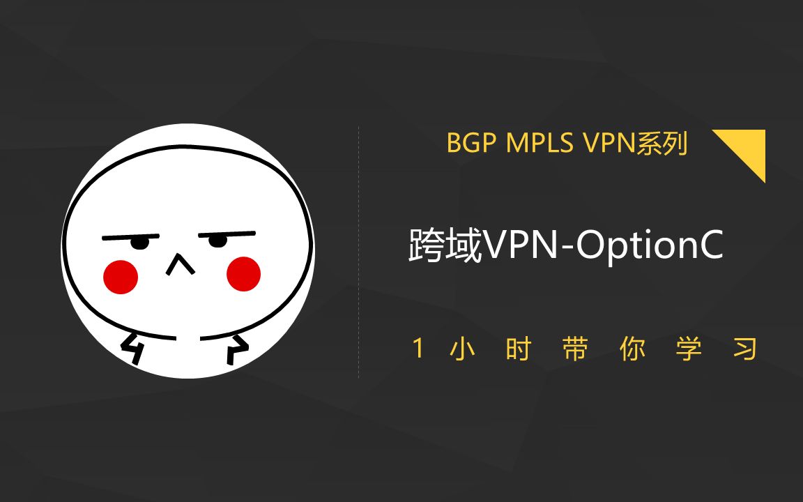BGP MPLS VPN - 跨域VPN OptionC（7）