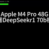 Apple M4 Pro 48G本地部署deepseekr1 70B模型