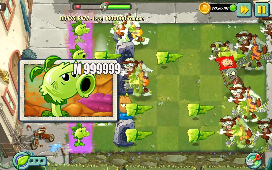 当1000000级搏击者僵尸遭遇999999级原始豌豆,戴夫:有好戏看了