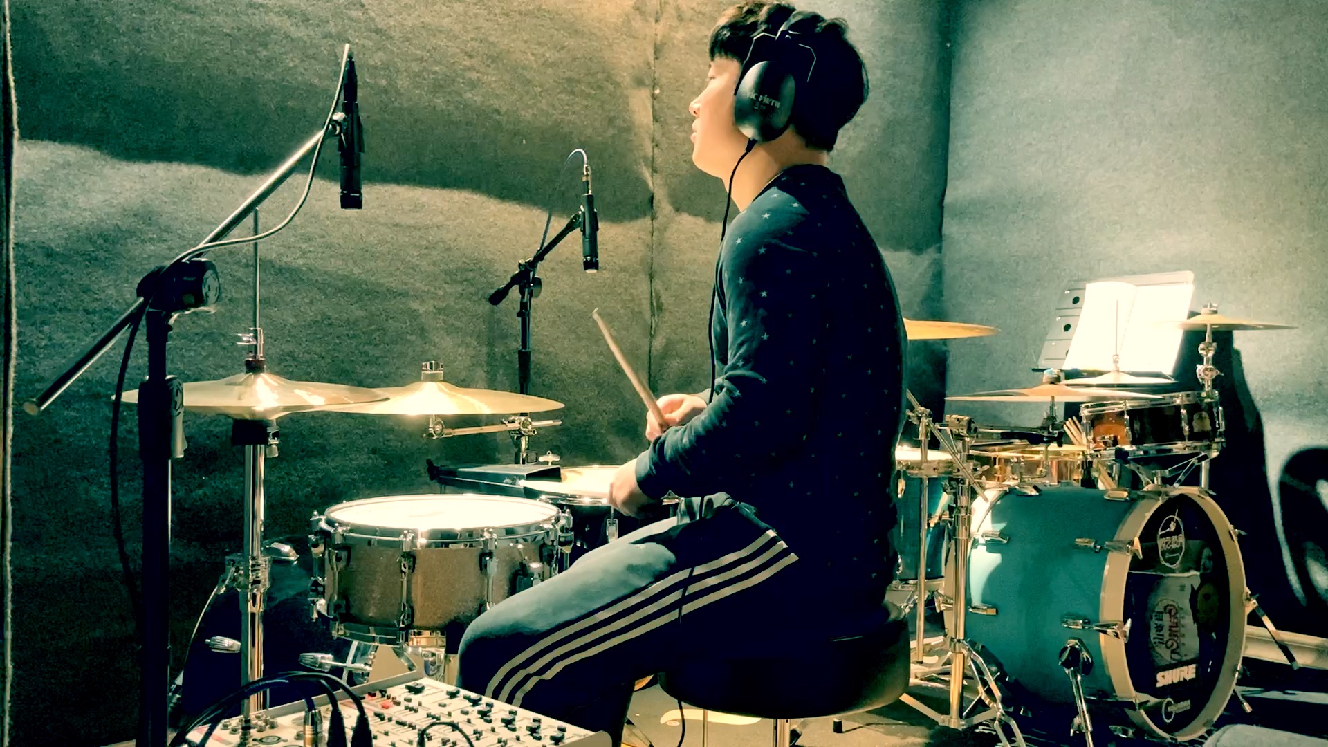 Drum cover鼓手有一颗心#艺夫#悦艺鼓房#陈粒#荒井十一哔哩哔哩bilibili