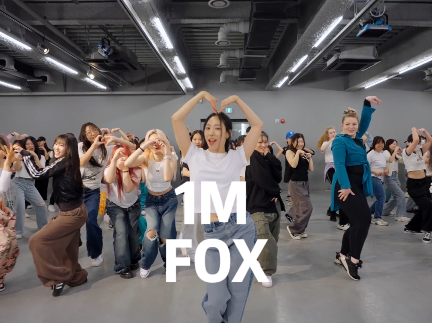 【1million】Lia Kim｜白T+牛仔裤 完全是7年前初见的模样｜BOA - Fox编舞Learner's Class