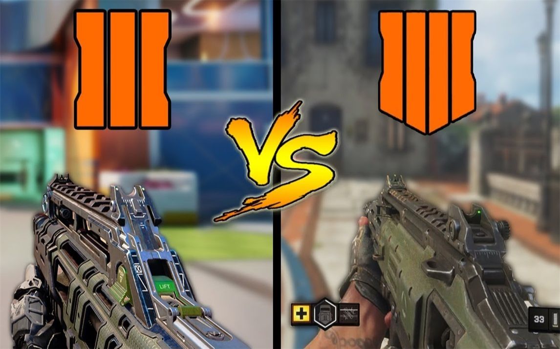 BO3 vs BO4 武器枪械数据对比视频 1080P 60帧_哔哩哔哩_bilibili